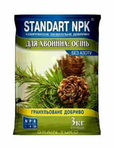 Standart NPK Для Хвойних 3кг Осінь 0027 Garden Club